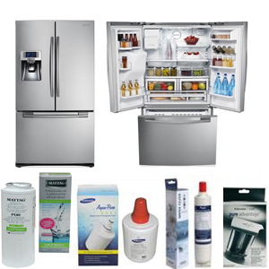 arm over het algemeen Split Waterfilter vervangen side by side koelkast Amerikaanse koelkast | ✓  witgoed onderdelen accessoires tips info en support
