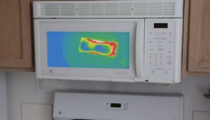 magnetron met ingebouwde infraroodcamera 