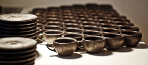 Vaatwasserbestendig koffiekopjes gemalen koffie